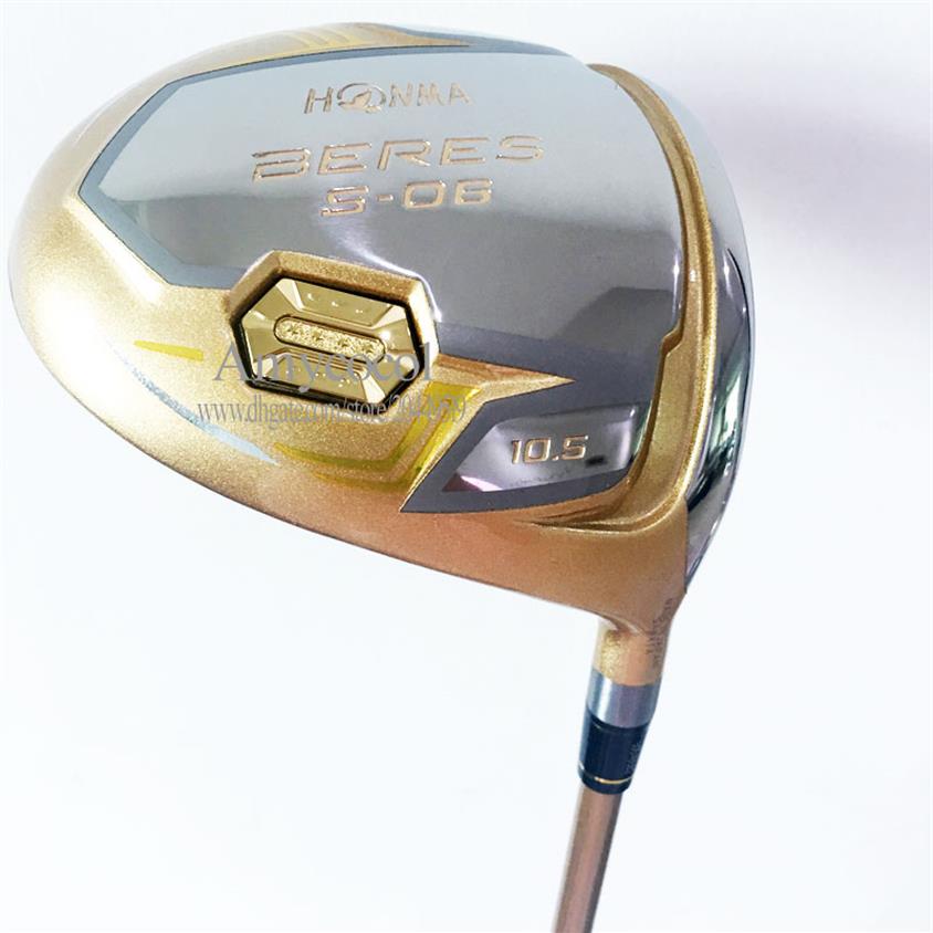 

New Golf Clubs HONMA S-06 Clubs Briver 9 5 or 10 5 loft 4star Golf driver Graphite Shaft R or S Golf shaft 325B