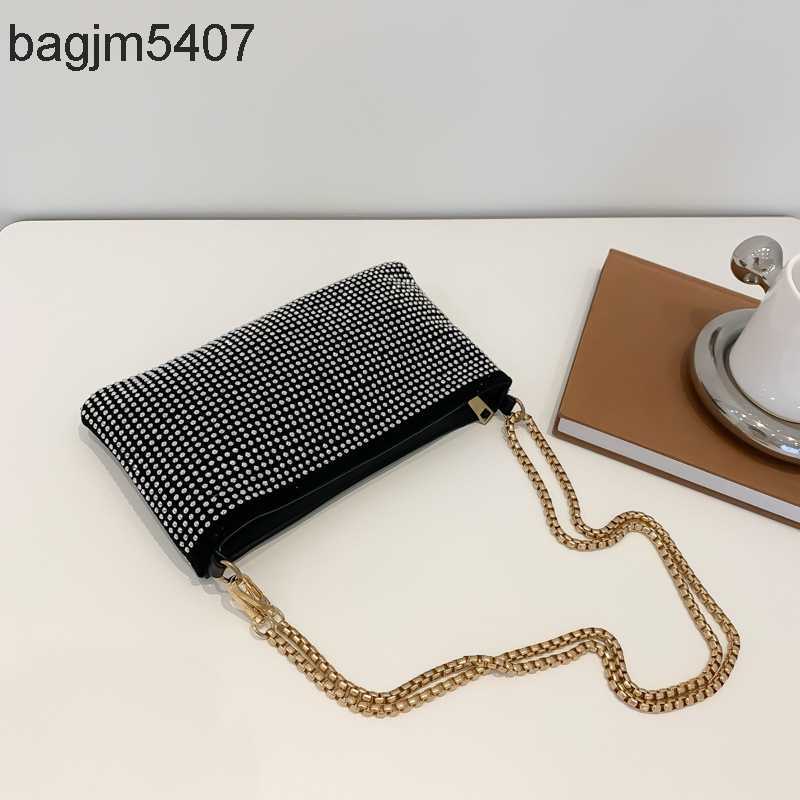 

2023 Fashion Rhinolite Bag 80% Discount Wholesale and Retail High Class Chain Autumn Winter New Women's Versatile h Texture Single Shoulder Msenger, Silver7