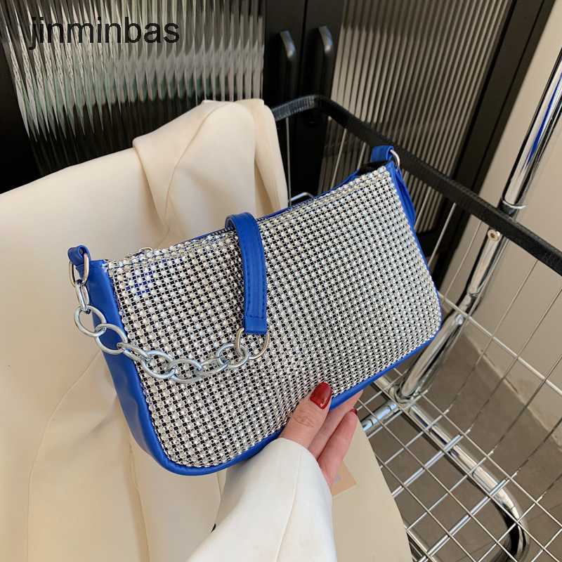 

Design Diamond Bag 70% Discount Wholesale and Retail for Women a New Type of Small Stylish Versatile One Shoulder Armpit Shiny, White6