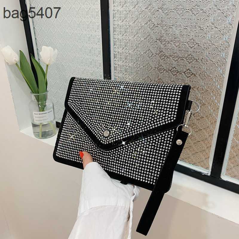 

2023 Women's Diamond Bag 70% Discount Wholesale Retail Fashion Simple New Hand-held Shoulder Personalized Small Square, Black6