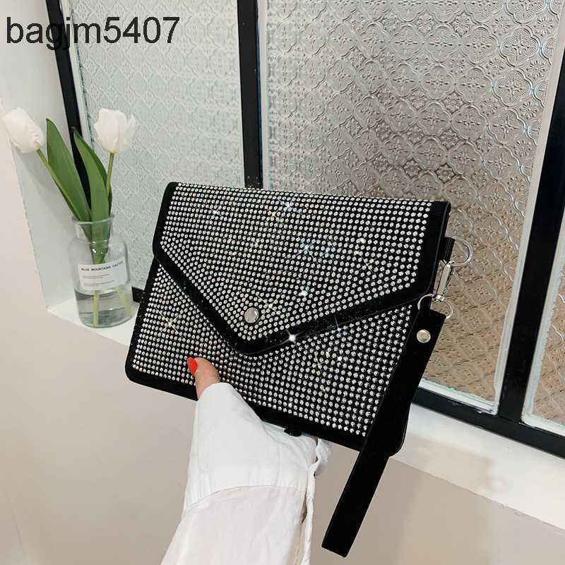 

2023 Women's Diamond Bag 80% Discount Wholesale Retail Fashion Simple New Hand-held Shoulder Personalized able Small Square, Black6