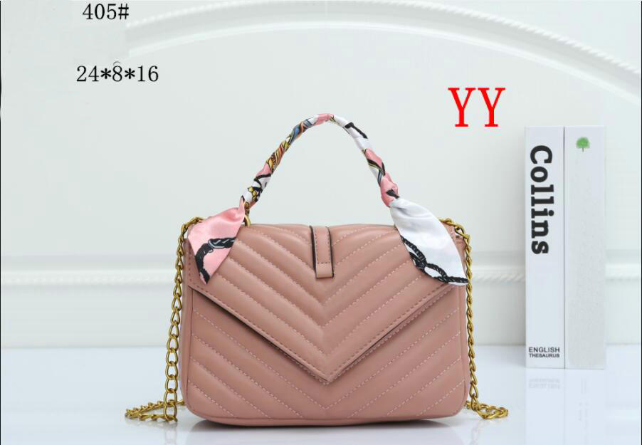 

Designer Crossbody bags tote Handbag luxury sheepskin caviar metal chain gold fashion Leather Flip cover diagonal Shoulder Bags, White