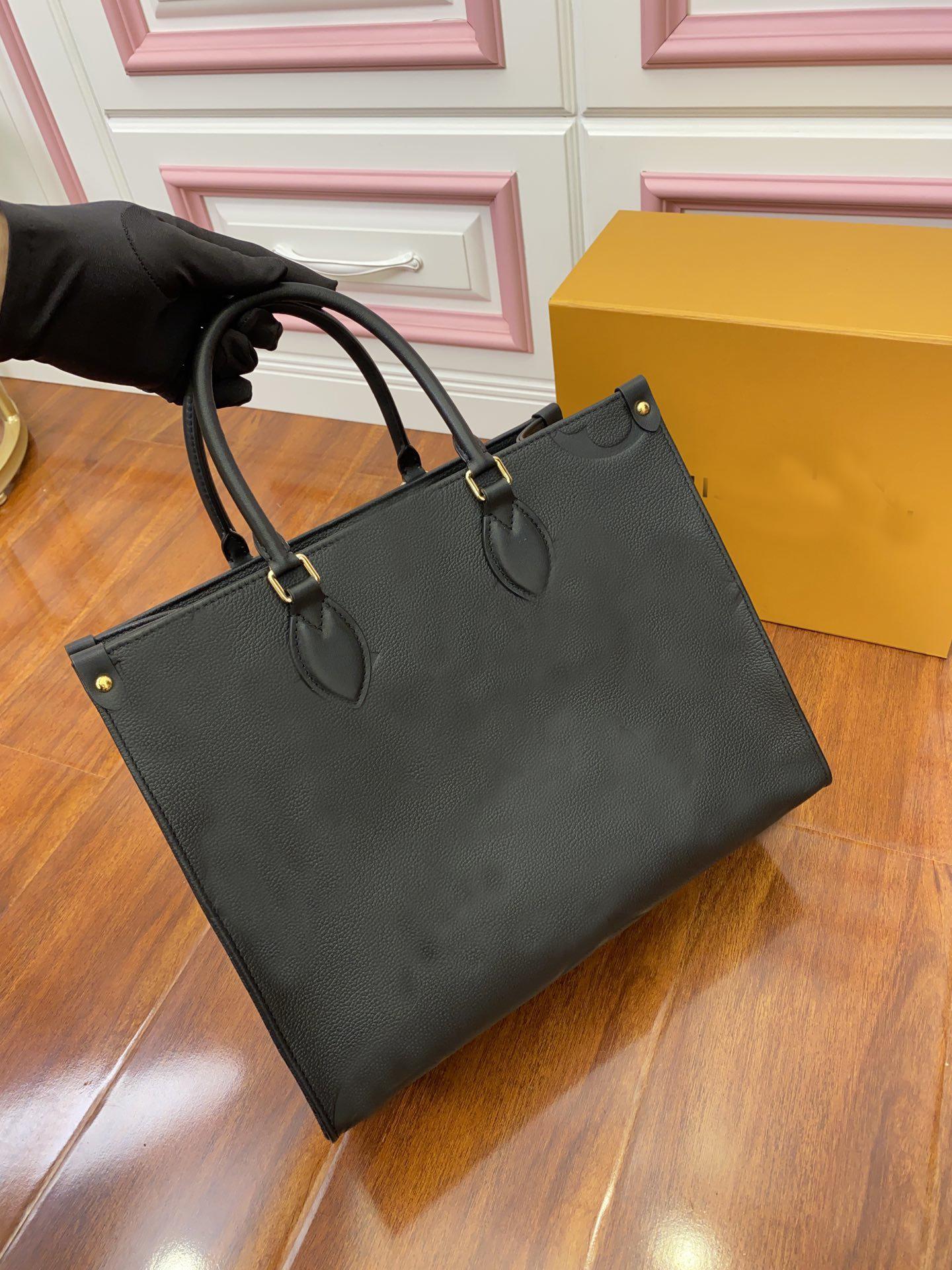 

FASHION ONTHEGO GM MM M44925 WOMEN Luxurys Designers Bags Handbags Crossbody Shoulder Bag Totes Wallet Shoppingbag GGs Louiseity 1 Viutonity LVS YSLitys, Red