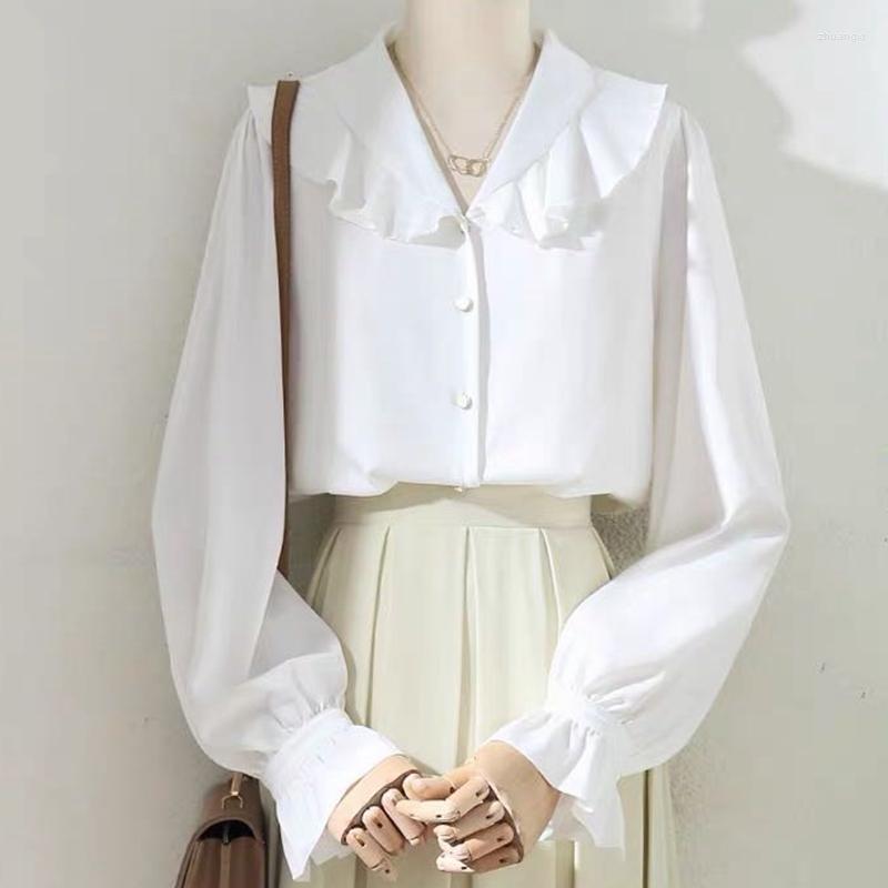 

Women's Blouses Silky Satin Women Shirts Formal Fashion Elegant Office Lady Shirt Autumn 2022 Loose Chic All Match Mujer Tops Blusas, Yellow