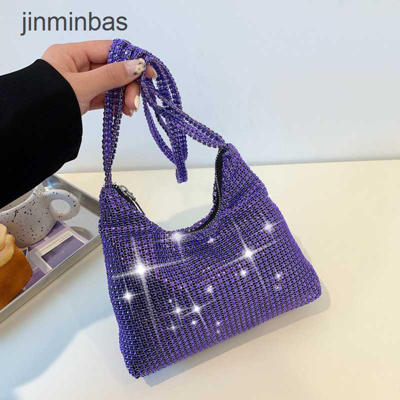 

2023 Fashion Diamond Bag 60% Discount Wholesale Retail Water Women's Summer New Shiny Shoulder Sense Tote Dinner, Pink7