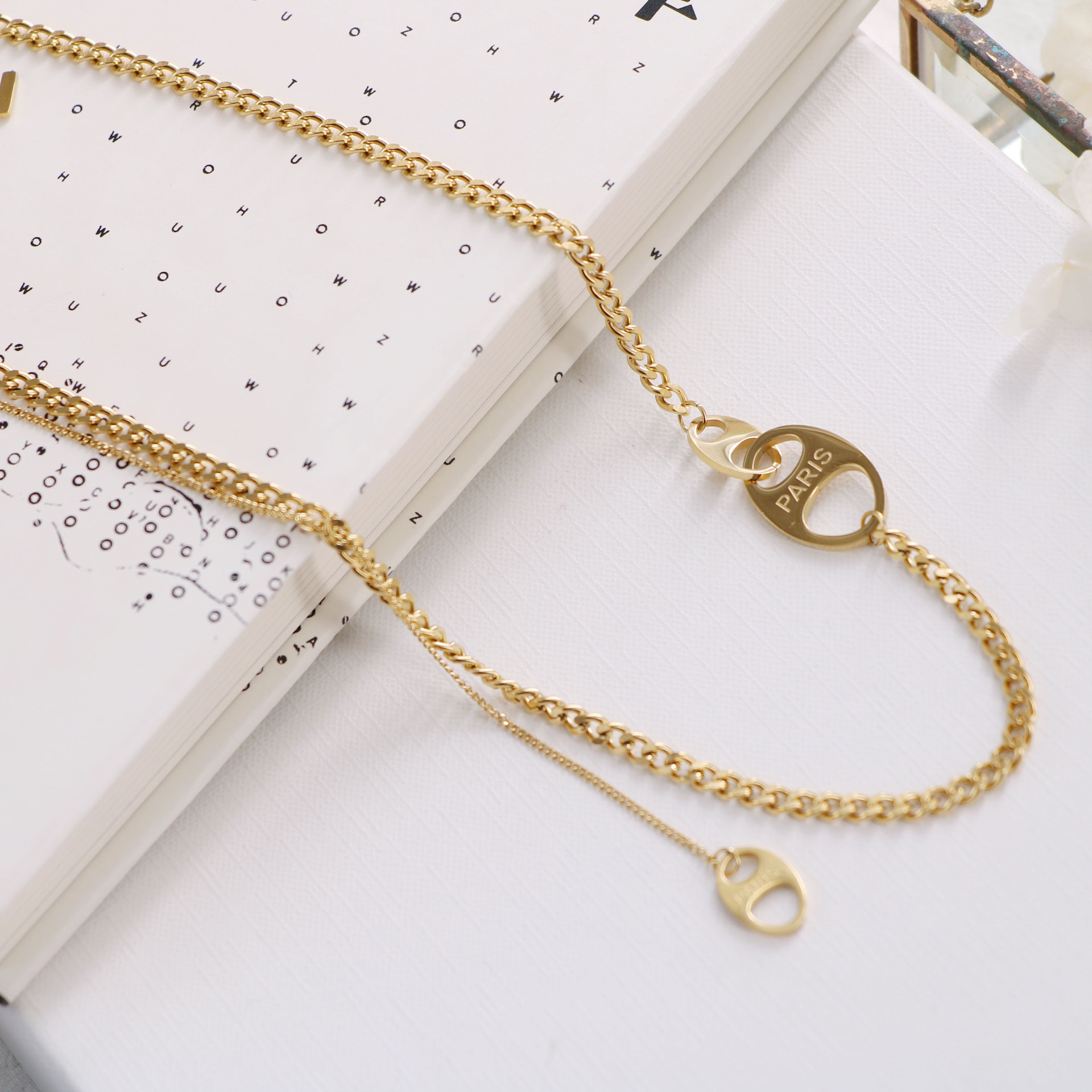 

Womens Simple Necklaces Designer Jewelry Necklaces For Gold Silver Plated Crystal Pendant Choker Statement Wedding Jewelry Gift