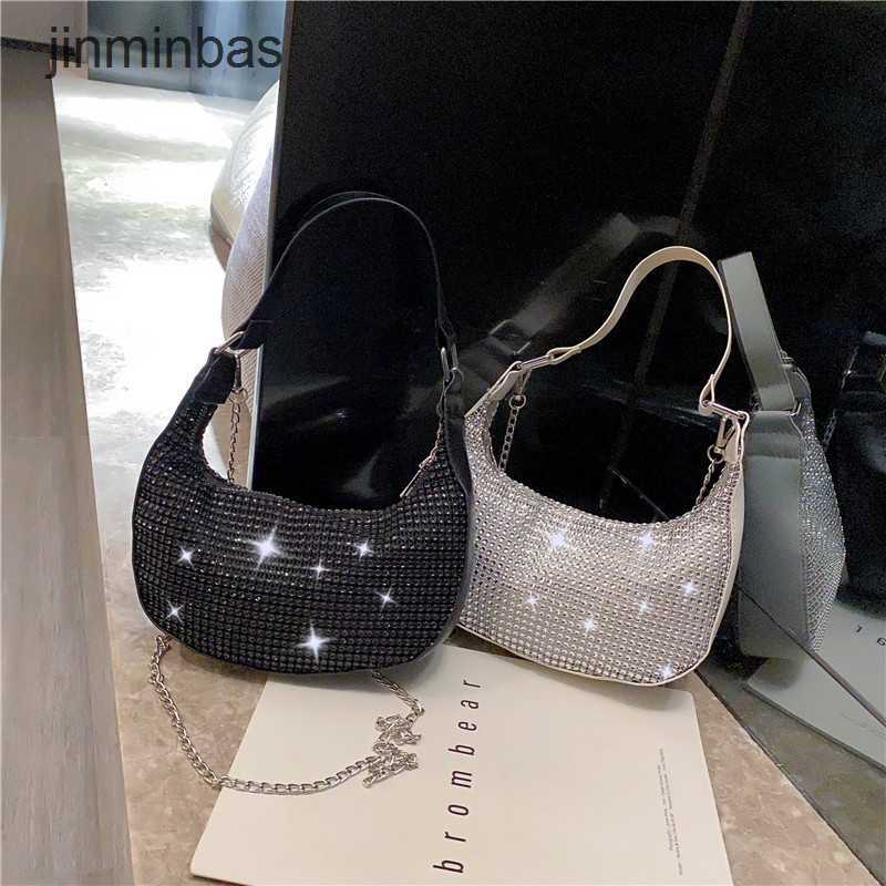 

Design Diamond Bag 70% Discount Wholesale and Retail Armpit Women New Fashion Chain Single Shoulder French Stick Women's Portable Diagonal, Black