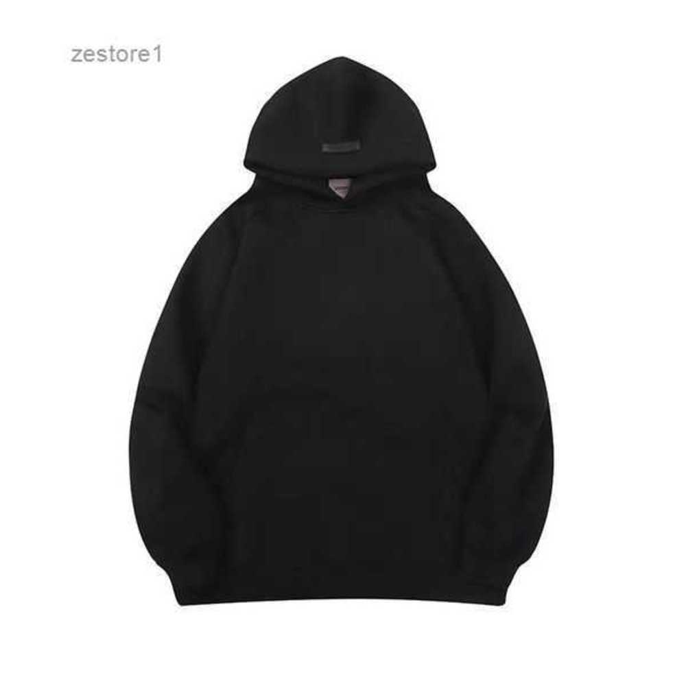 

Hoodies 2022 Fashion European and American High Street Brand Ess Hoodie Round Neck Sweater Multi Line Trend New Chest Simple Letter Coat Ae26, Black