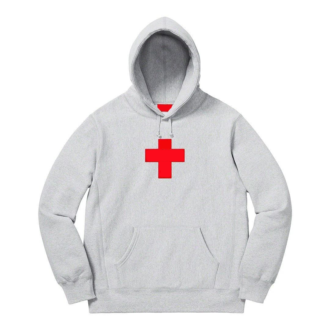 

Designer Men Hoodie Week Cross Box Hoody Man Hooded Sweatshirt High Street Oversized Jumper Autumn Winter Streetwear Couples Pullover Sweatr Q3IO