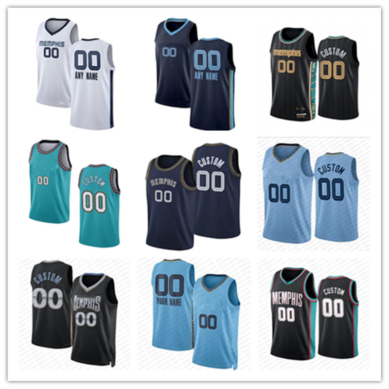 

Custom Memphis Men Women Youth Grizzlies 12 Ja Morant 24 Dillon Brooks 22 Desmond Bane 13 Jaren Jackson Jr. 15 Brandon Clarke Steven 4 Adams Basketball Jerseys, Color