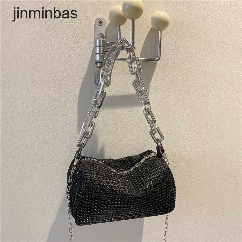 

2023 Women's Diamond Bag 55% Discount Wholesale Retail Water Chain Women New Fashion Summer Personality Foreigned Cross Body Small Crowd Armpit, Black10
