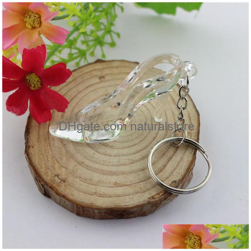 

Keychains Lanyards Acrylic Highheeled Shoes Keychain Phone Pendant Car Bag Buckle Crystal Ornaments Gift Drop Delivery Fashion Acce Dhq8I