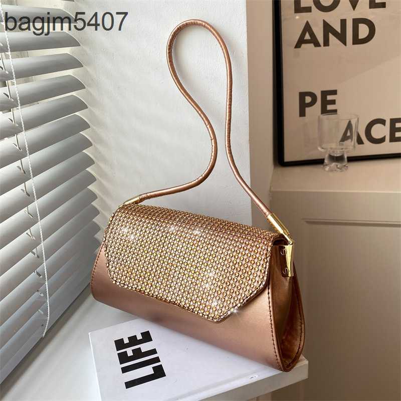 

2023 Fashion Rhinolite Bag 80% Discount Wholesale and Retail Bright Small Summer New Armpit Stick Texture Hand of Shoulder Girl, Black8