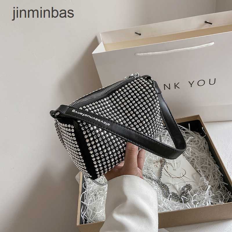 

Design Diamond Bag 70% Discount Wholesale and Retail New Rhintone Small Mh Red Fashion Chain Crossbody Wtern Style Versatile One Shoulder Underarm, Black5