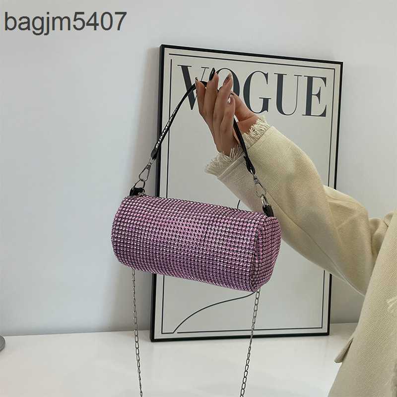 

2023 Fashion Rhinolite Bag 80% Discount Wholesale and Retail Women's Underarm Autumn New Water Stick Handbag Chain One Shoulder, Black6