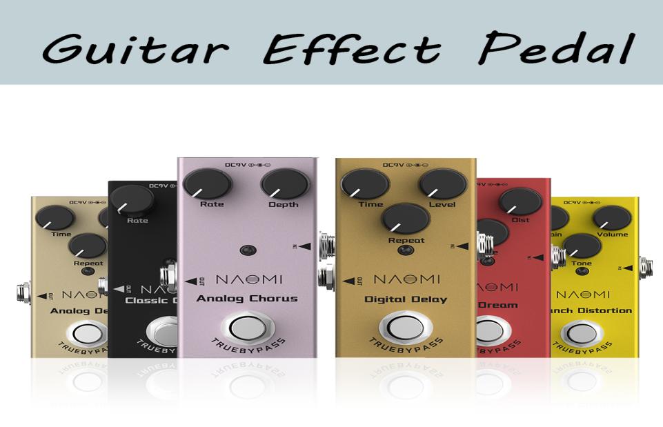 

NAOMI Guitar Effect Pedal Distortion Delay Chorus Effects True Bypass DC 9V Mini1904557