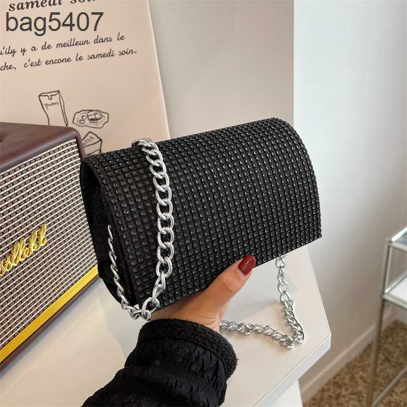 

Design Diamond Bag 80% Discount Wholesale and Retail Chain Women Summer New Fashion Sequins Small Square Women's One Shoulder Msenger, Black5