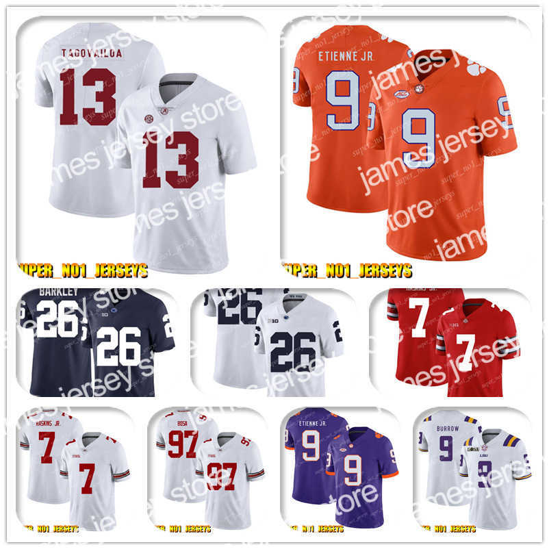 

Football Jerseys NCAA 13 Tua Tagovailo 9 Travis Etienne Jr. Alabama Crimson Tide 6 Baker Mayfield 13 Odell Beckham Jr 95 Myles Garrett Jarvis Landry
