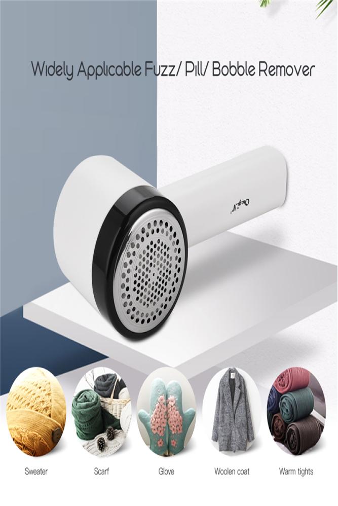 

Electric Lint Remover Rechargeable Clothes Sweater Pill Shaver Fabric Bobble Linters Removal Fuzz Cleaner Stainless Steel Blades Y4087194