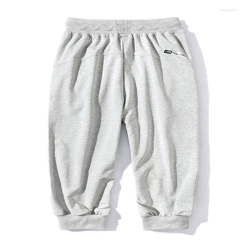 

Men's Shorts Men's Summer Loose Men -8XL Casual Sport Cotton Solid Big Size Fitness For 50-140kg, Black