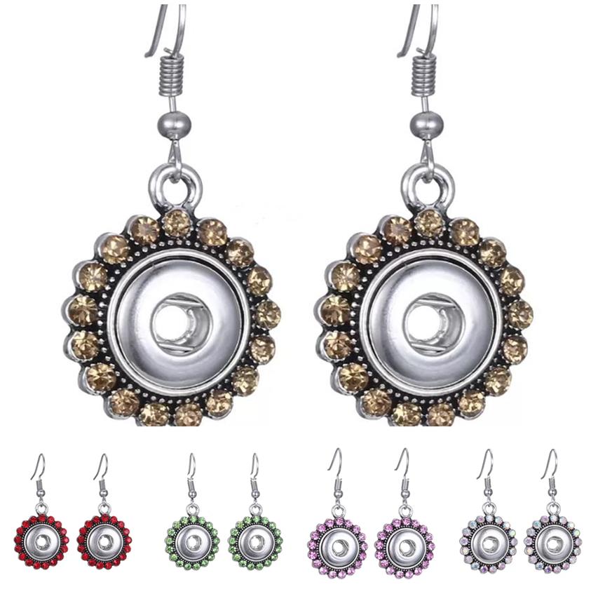 

Dangle Chandelier Bohemian Noosa 12Mm Ginger Snap Earring Jewelry Fashion Sier Crystal Snaps Button Chunks Drop Earrings Women Per Dhryj