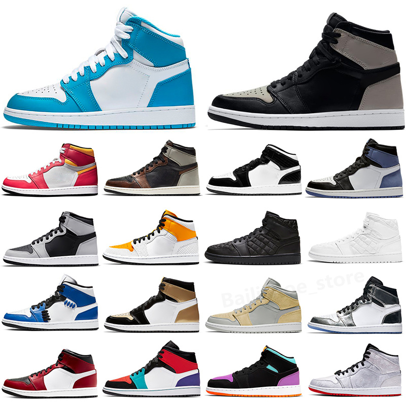 

Jumpman 1 Mens Basketball Shoes 1S Women High Dark Mocha custom Chicago Obsidian UNC White Lucky Green all Outdoor Sports Trainers Sneakers 36-47 m04, #23
