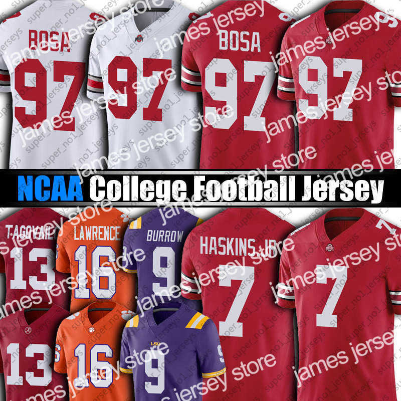

Football Jerseys Football Jerseys NCAA Ohio State Buckeyes 97 Nick Bosa 7 Dwayne Haskins Jr Jersey 9 Joe Burrow LSU Tigers Trevor Lawrence Football Jerseys, Ncaa jersey
