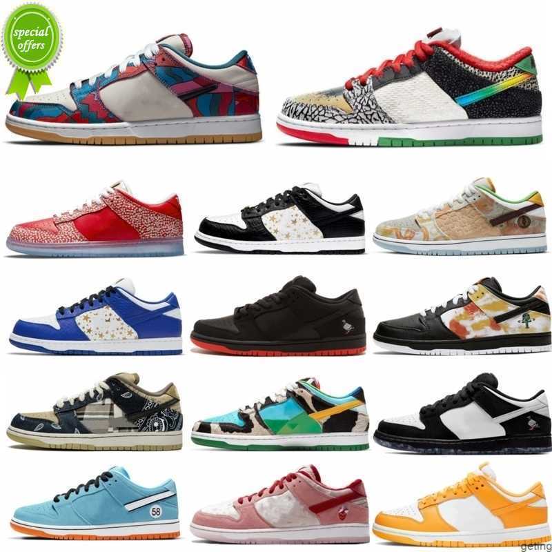 

OG Running Shoes Chinese New Year Medium Curry Chunky Hyper Cobalt Strangelove 2021 Sb Low Staple x Panda Pigeon What the, 46