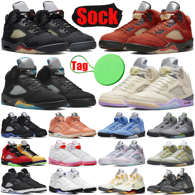 

Jumpman 5 5s mens basketball shoes Crimson Bliss Off Noir Sail Racer Blue Aqua UNC Pinksicle Mars For Her Green Bean Bluebird Easter men trainers sneakers shoe, #2 crimson bliss