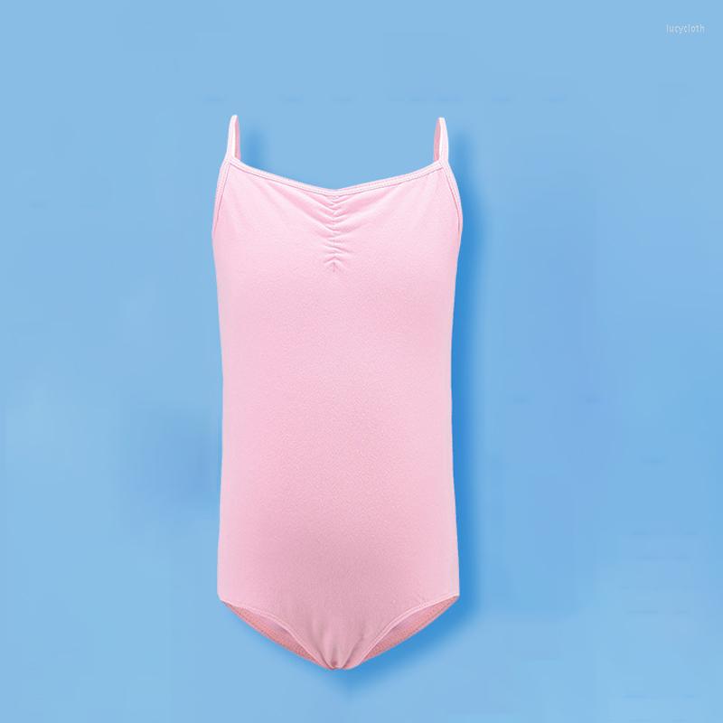 

Stage Wear Ballet Leotard Classic For Child Gymnastics Pink Sling Practice Clothes Costume Performance