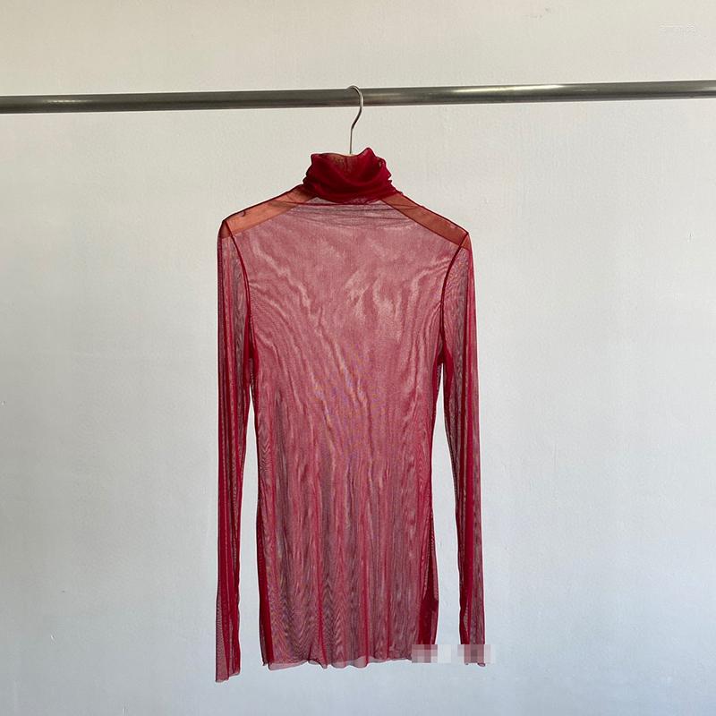 

Women's T Shirts Overlapping Mulberry Silk Gauze Transparent Comfortable Korean Fashion Clothes Shirt Tees Blouses T-shirts Woman Tops, Beige