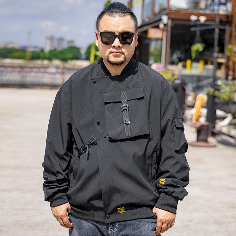 

Men's Down Fashion Brand Large Loose Casual Jacket Hooded Medium Long Thin Street Coat, Black