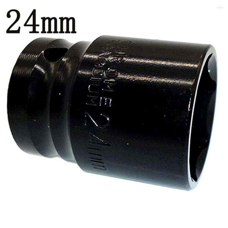 

High Quality 21/22/24/27mm Black Impact Socket 1/2" Square Drive Metric Sockets Wrench Air Tool