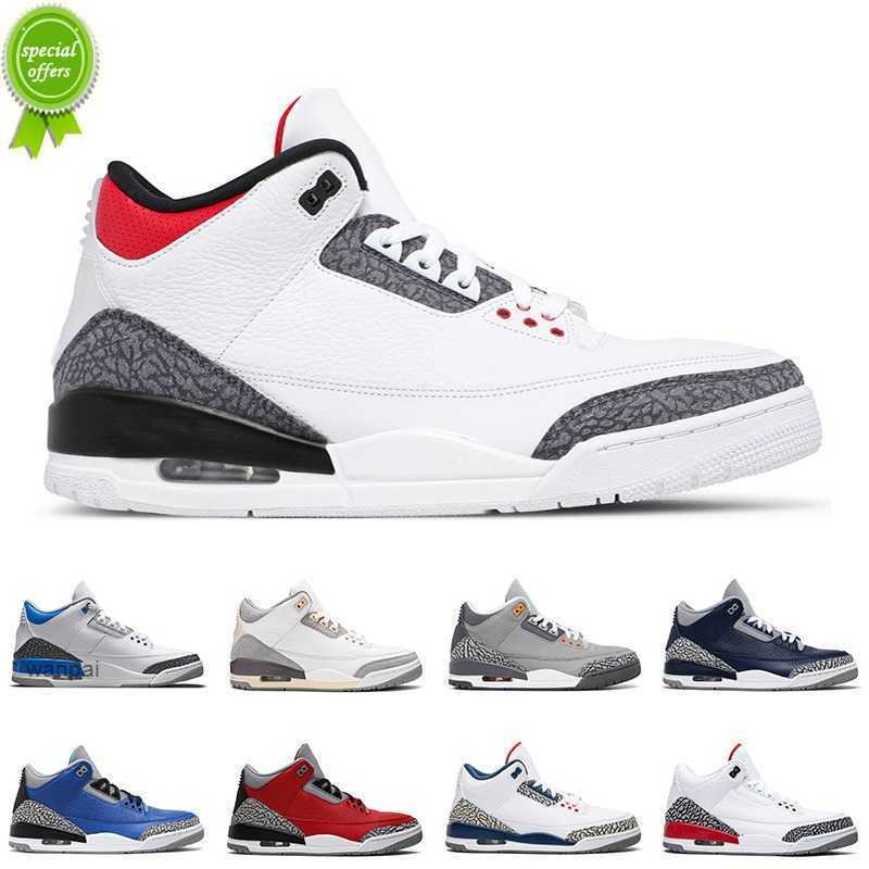 

TOP Fire Red 3s mens basketball shoes Georgetown Black Cement Cool Grey Court Purple outdo air jordas JORDEN shoe, # 14