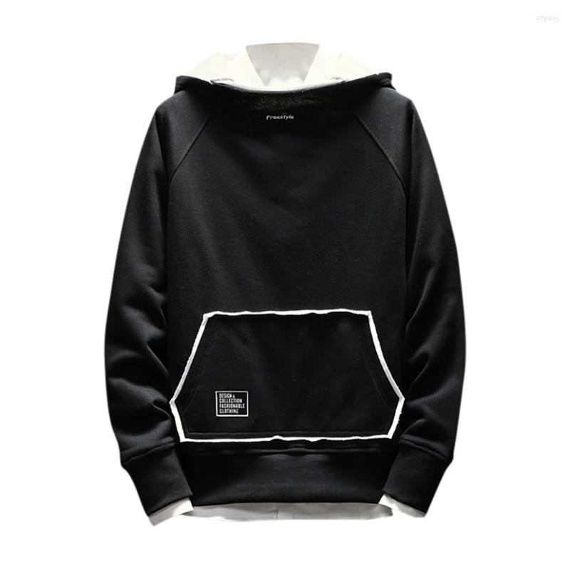 

Men's Hoodies Style Fashion Cap And Long Sleeve Guard Simple Letters Printed Jacke