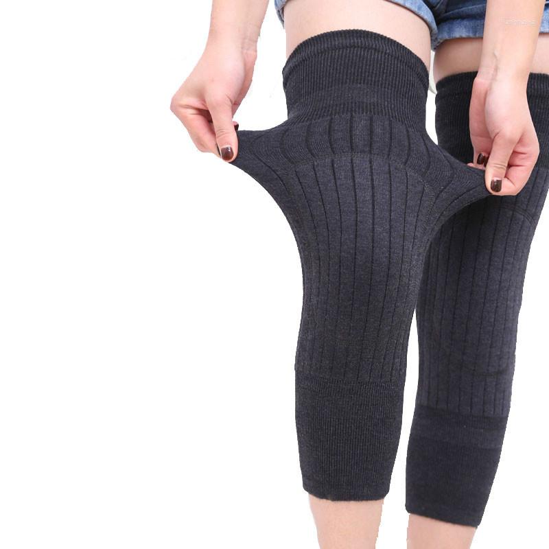 

Knee Pads 1 Pair Motorcycle Cashmere Protector Winter Elasticity Warm Pad Relief Prevent Arthritis Guard Sport Support, Black