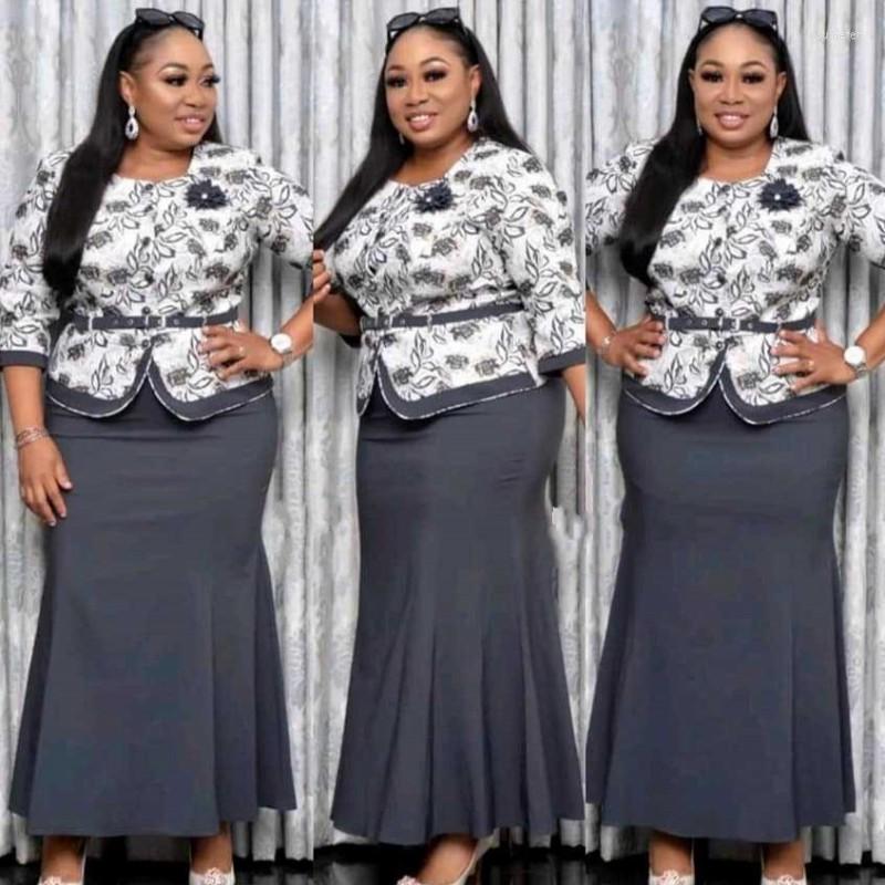 

Ethnic Clothing African Dress For Women Fashion Dashiki Print Ruffles Vestido Arrival Robe Elegant Party 2XL-6XL Plus Size