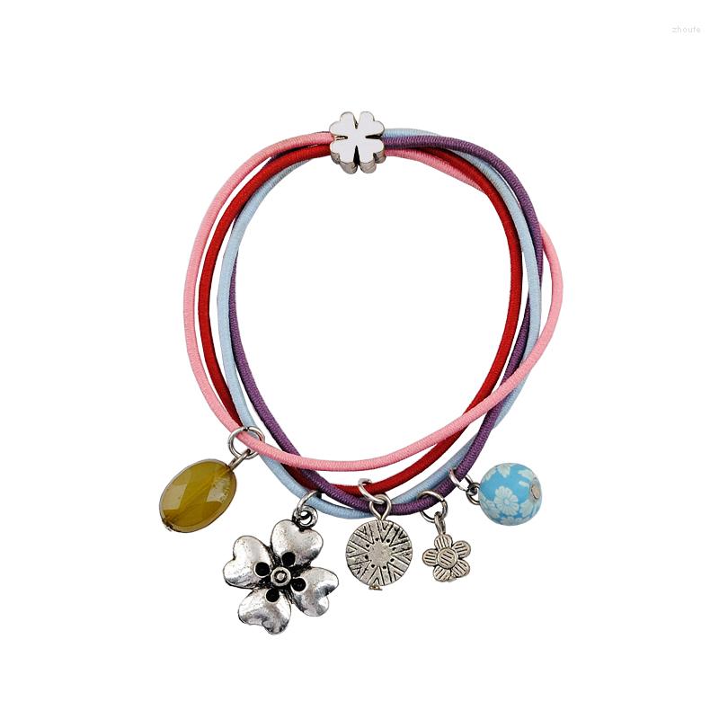 

Bangle Easy To Use 2.0 Mm Flexible Elastic Rope Hanging Accessories Jewelry European Bracelet For Women