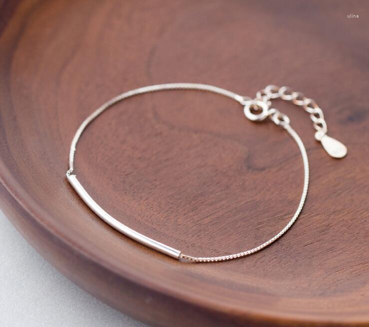 

Link Bracelets Jisensp Arrival Femme Curved Bar For Women Adjustable Bangles Jewelry Simple Bend Nice Party Gifts