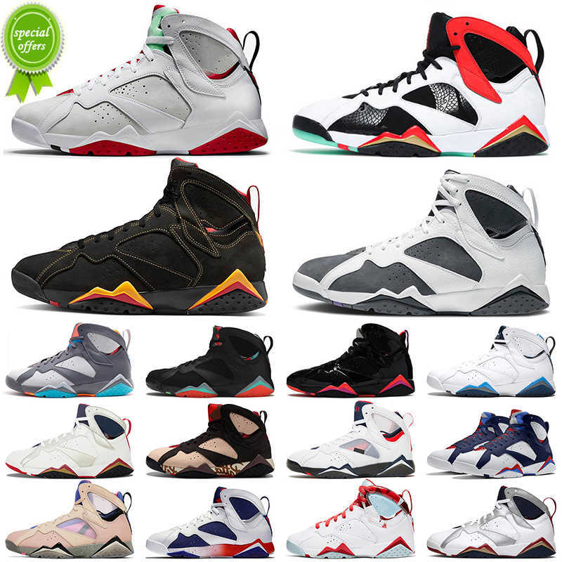 

TOP 2022 Fashion Sapphire 7 basketball shoes Citrus 7s mens women Topaz Mist Patent Leather Oregon Ducks Hare French Jrdan Jorda Blue Flint, 36-47 (4)