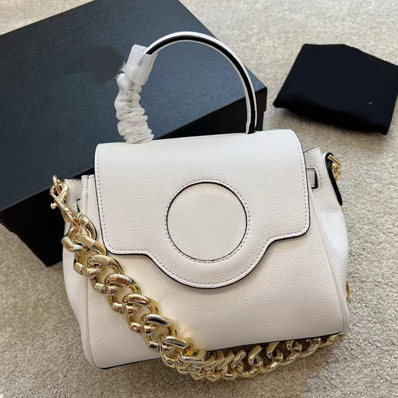 

5A Designer Bags fashion woman Genuine Leather Tote Bag Crossbody Flap The Totes Top-quality shoulder bag messenger handbag thick chain luxury handbags, Purple