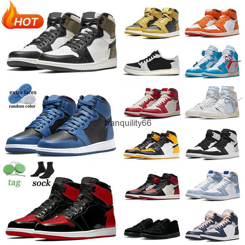 

Top Jumpman 1 Dark Mocha Basketball Shoes 1s Mens Women Marina Blue Patent Bred Black Phantom Starfish Lost Found Unc Georgetown Taxi, 10