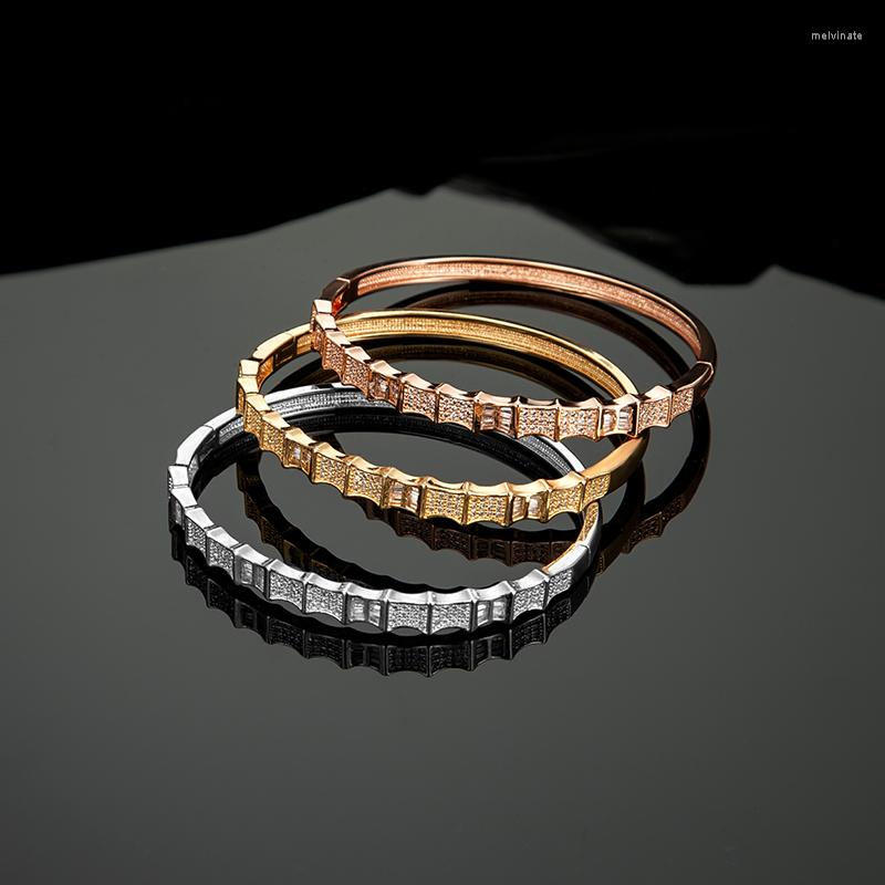 

Bangle Fashion High Quality Romantic Luxury Gorgeou Bracelet For Indinadubai Women Wedding Engagement Party Show Jewelry