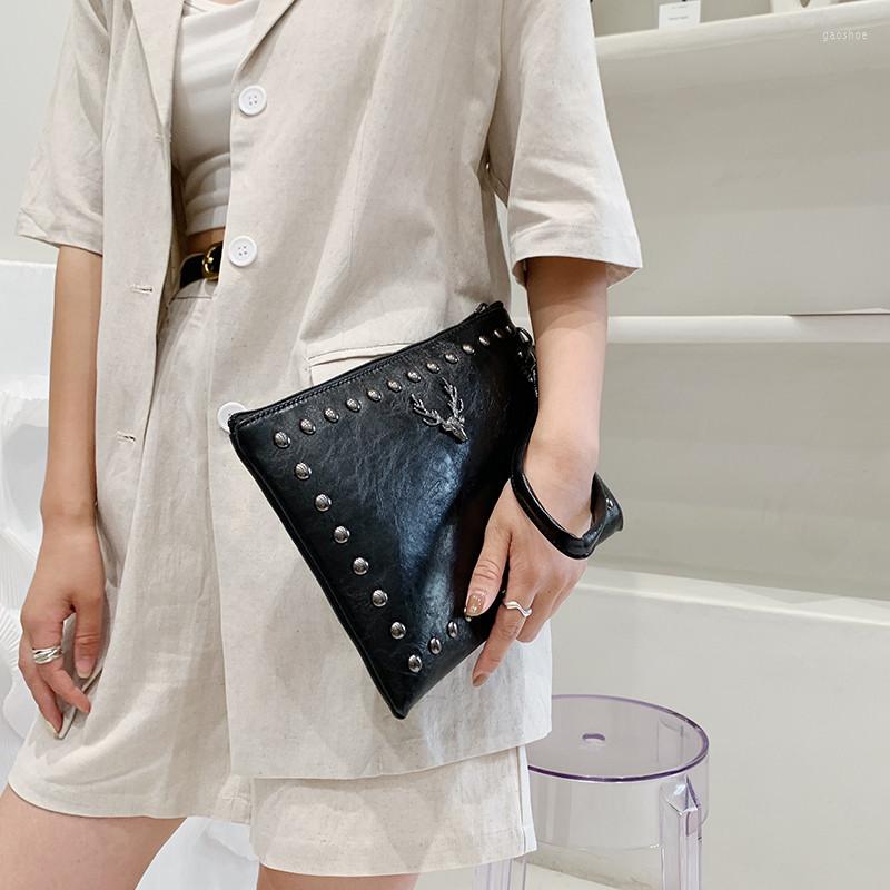 

Evening Bags Women's Handbag High Quality PU Clutch Bag Large Capacity Hand Wallet Cell Phone Pocket Satchel For Women Purse B176
