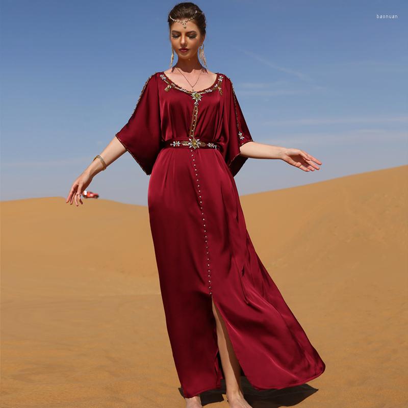 

Ethnic Clothing Ramadan Vestido Longo Dubai Abaya Turkey Islam Arabic Pakistani Muslim Long Evening African Dresses For Women Robe Musulmane