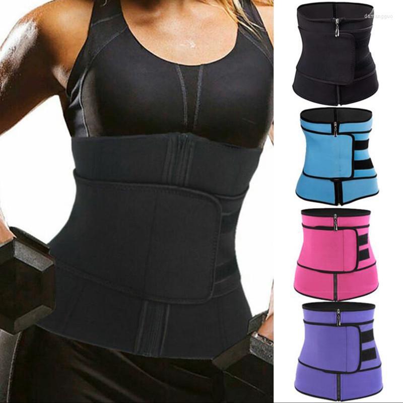 

Women's Shapers 1pc/Lot Waist Belt Slimming Waistband Body Shaper For Trainer Neoprene Adjustable, Black