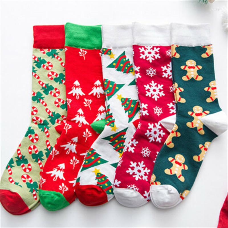 

Men's Socks Men Women Christmas Santa Claus Gift Kids Xmas Funny
