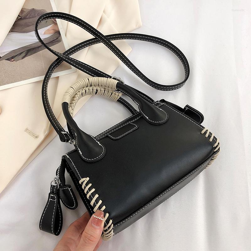 

Evening Bags 2022 Luxury Women's Handbag PU Leather Quality Messenger Crossbody Bag Casual Fashion Classic Shoulder Mini Bolsas, White