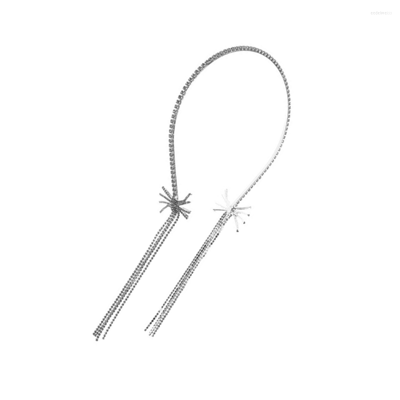 

Bandanas Rhinestone Tassel Hairband Headpiece Head Decor Delicate