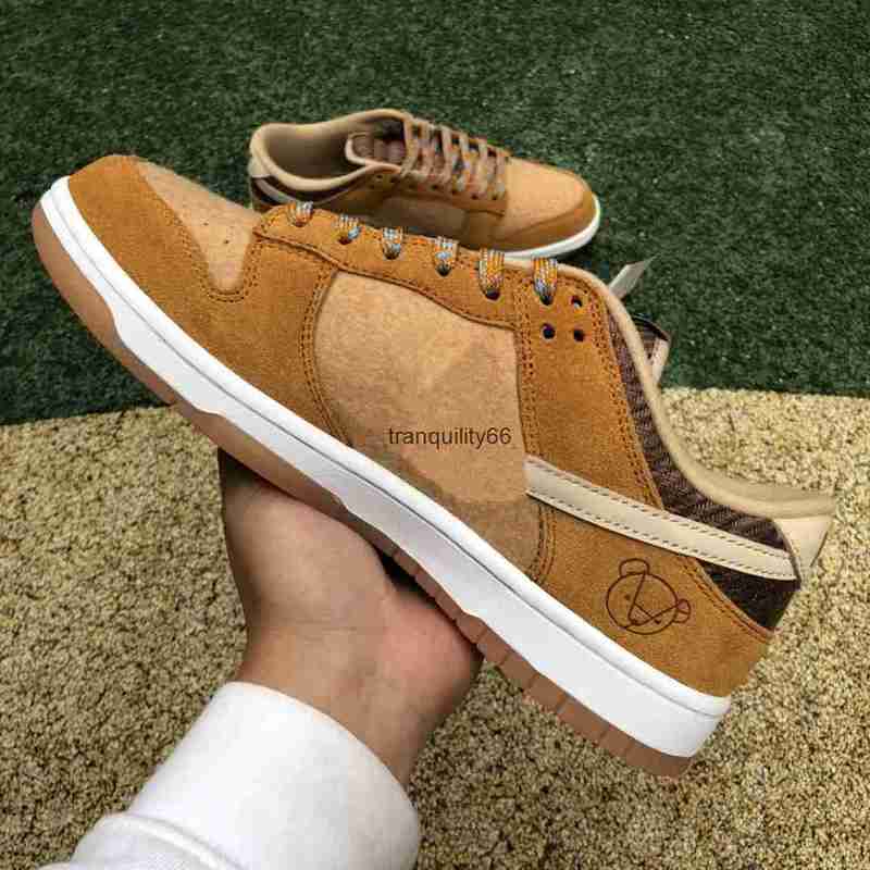 

Shoes Basketball Roller Authentic dunks Low Teddy Bear DZ5350-288 Sports Sneakers Outdoor Original, Teddy bear shoes